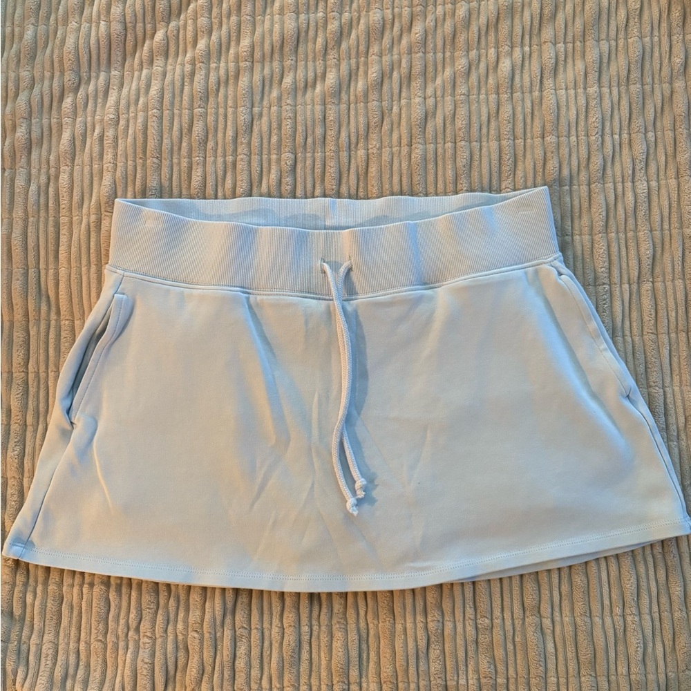 Wild Fable Light Blue Mini Skort